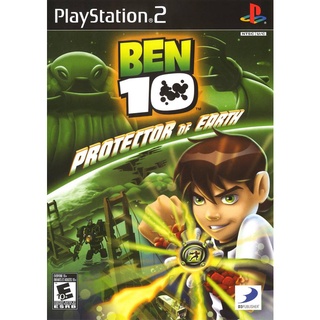 Ben 10: Protector of Earth ps2 แผ่นไรท์ แผ่นเกมPS2 เกมเพทู แผ่นplay2 ben10 ps2