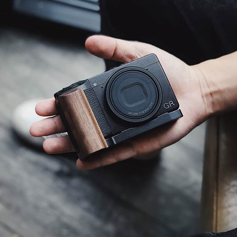 King Wood Hand Grip For Ricoh GRIII GRIIIX Shopee Thailand