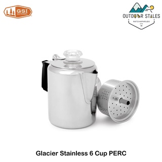 GSI Glacier Stainless 6 Cup PERC