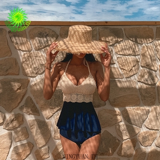 ( Mingyuan ) The new split skirt-style concealing belly slimming sexy blouse bikini swimsuit