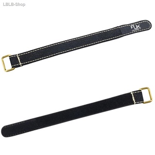 ♘┋✓2Pcs RJXHOBBY 100-400mm Metal Buckle Non-Slip Battery Strap for Lipo Battery