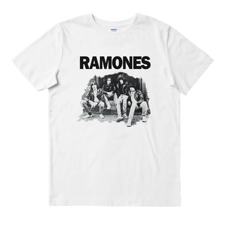 The RAMONES - แบนด์ไวท์ | เสื้อยืด พิมพ์ลายวงดนตรี | Merch เครื่องดนตรี | Unisex | เสื้อยืด พิมพ์ลายดนตรี | ร็อคพังก์