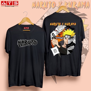 T shirt For Men Tops Unisex Naruto Kurama Design For Men Women Character Shirts Clothing Tees bh เสื้อยืด