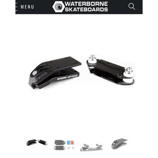 Waterborne Adapter for Surfskate and skateboard Front and back