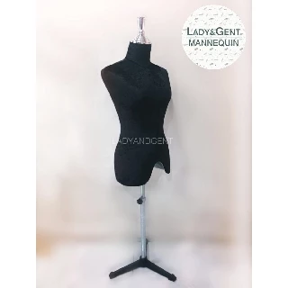 หุ่นผู้หญิงขาเหล็ก XS-2XL ผ้ากำมะหยี่ ผ้าดิบ สะโพกเว้า สวมกางเกงได้