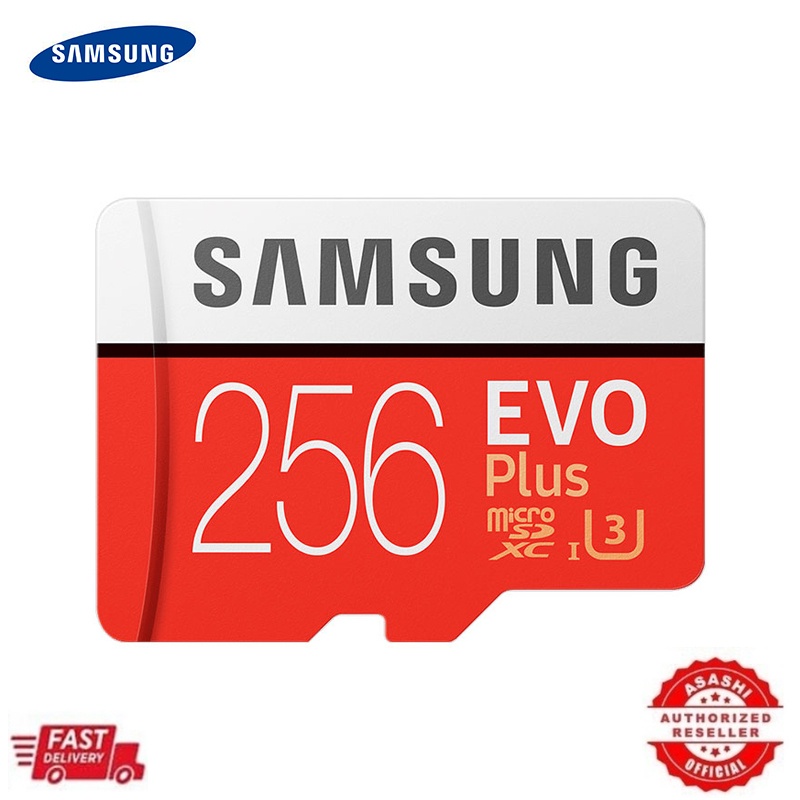 SAMSUNG Memory Card Micro SD Card 256GB 128G 32G 64GB Microsd Micro SD  SDHC SDXC Grade EVO+ C10 UHS TF SD Cards