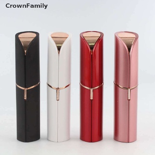 (Crownfamily) เครื่องกําจัดขนไฟฟ้า รูปทรงลิปสติก ขนาดเล็ก สําหรับผู้หญิง (ขายดี)