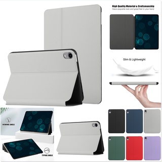 Casing For Huawei Mate Pad T10 T10s T8 8.0 MediaPad T5 M5 Lite 10.1 Cover Simple Candy Color Soft TPU Flip Tablet Case Stand