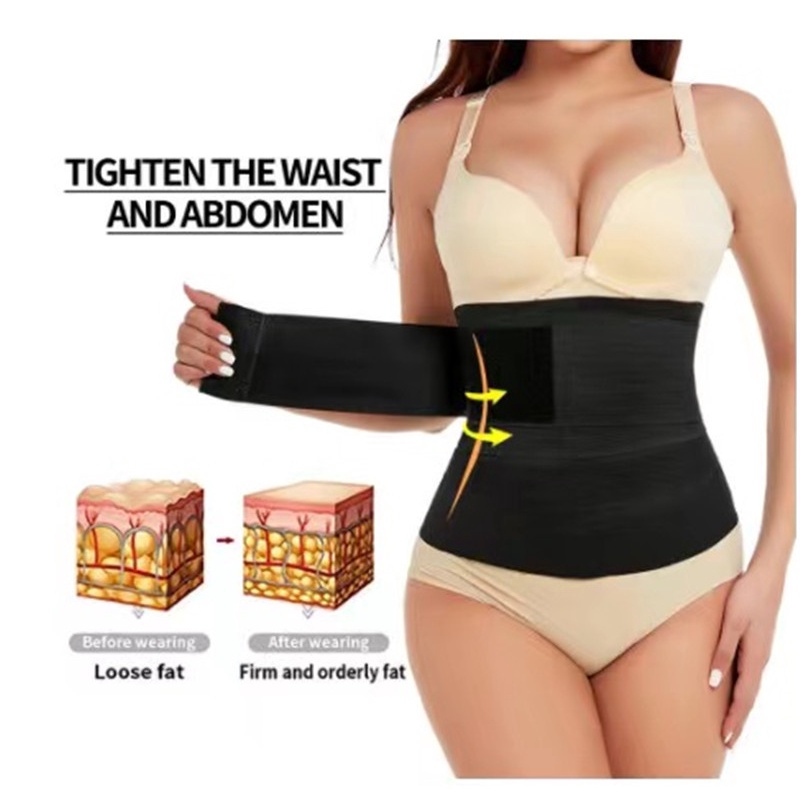 SMACHI SLIMMING CORRECTORS WAIST CORRECTORS STAGEN ไร้สายยางสีดํา LA121B5 SLIMMING STRETCH SMACH RED