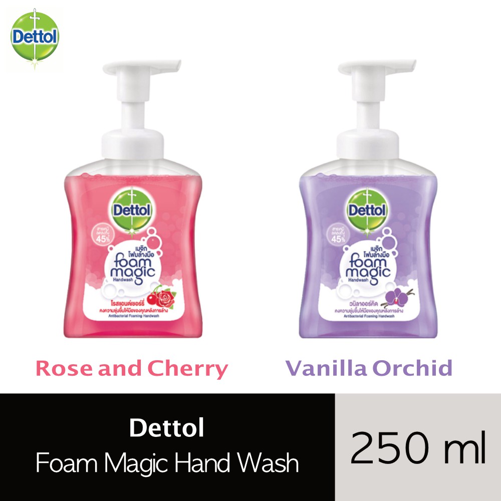 พร้อมส่ง❗️Dettol Magic Foam Magic Hand Wash Refill 250 ml เมจิก โฟมล้างมือ 250 มล.