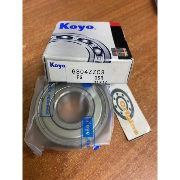 แบริ่ง 6304 ZZZC3 KOYO JAPAN 6304ZZC3