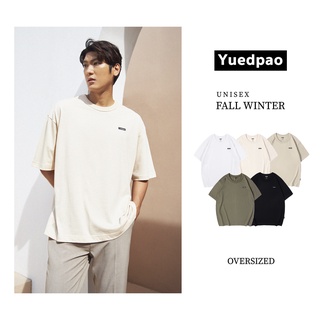 Yuedpao เสื้อยืด OVERSIZE รับประกันไม่ย้วย 2 ปี เสื้อยืดสีพื้น Oversize_Set Basic