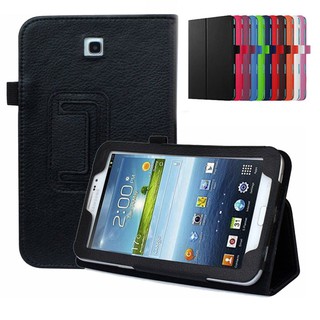 Samsung Galaxy Tab 3 7.0 T210 T211 ฝาครอบป้องกัน Leather case