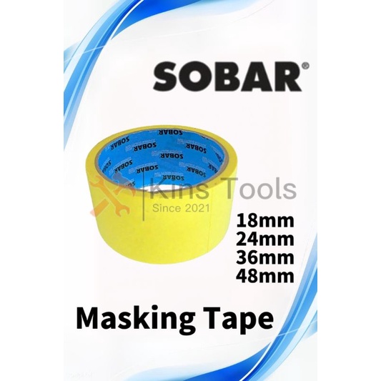 เทปกาว (SOBAR / NIETZ) 18mm - 48mm X 12Mtr