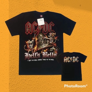 เสื้อยืดคอกลมลาย AC’DC