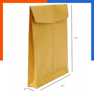 ซองเอกสาร สีน้ำตาล KA 11″x17″ นิ้ว (1ซอง)[สั่งขั้นต่ำ 5 ซองนะคะ] ขยายข้าง A3 ซอง ซองจดหมาย ซองน้ำตาล
