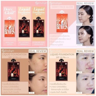VER.88 Eity Eight LIQUID FOUNDATION SPF 30 PA+++ เเบบซองขนาด5ml**ของแท้ พร้อมส่ง