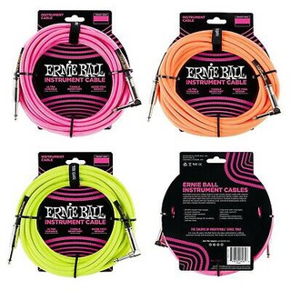 Ernie Ball Braided Staight Cable 18 Feet สายแจ็ค Music Arms