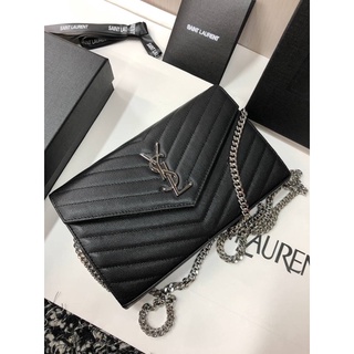 YSL Original size 20cm. หนังแท้💯%