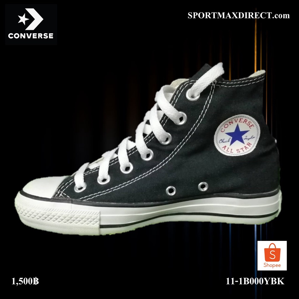 รองเท้า Converse รุ่น ALL STAR HI BLACK (11-1B000YBK)