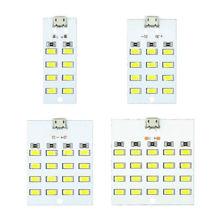 1 แผง LED USB ฉุกเฉิน 5730 smd 5V 430mA~470mA 5730