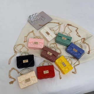 พร้อมส่ง miss bag fashion  กระเป๋าจิ๋วไข่มุกมาใหม่ รุ่น bb66