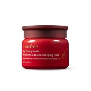 innisfree jeju pomegranate revitalizing capsule sleeping pack