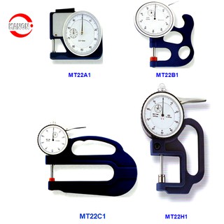 DIAL THICKNESS GUAUGES เกจวัดความหนาไดอัล MT22C