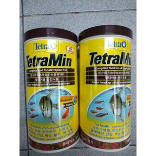 TetraMinอาหารปลาชนิดแผ่นขนาด 200 g/1000ml