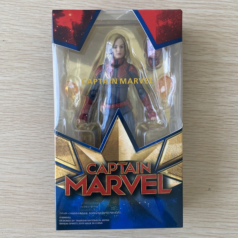 Shf โมเดลฟิกเกอร์ Captain Marvel Action Figure Carol Danvers ของเล่นสําหรับเด็ก