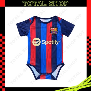 ชุดบอลเด็กทารก 2022/23 ชุดบอลเด็กเล็ก ชุดบอลเด็กแรกเกิดบาร์เซโลน่า Barcelona Babysuit