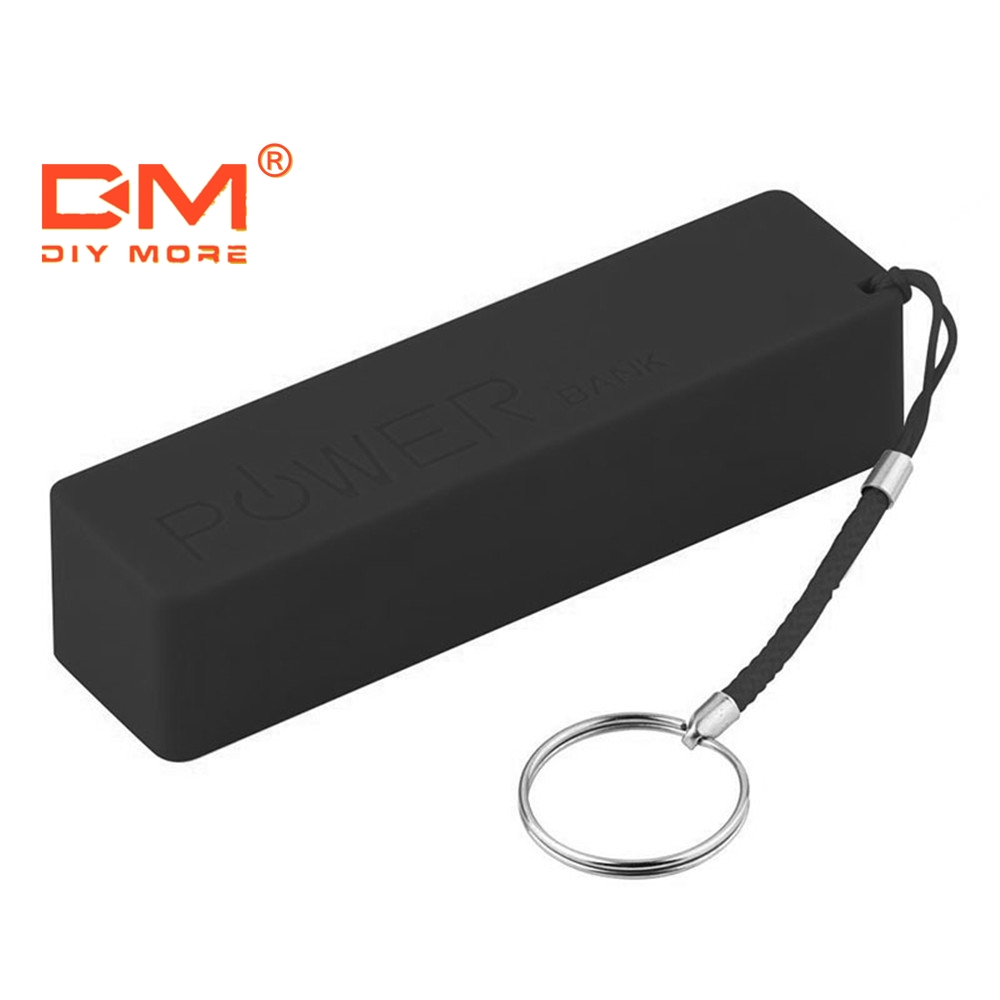 DIYMORE USB Power Bank เคส ชุด 18650 เครื่องชาร์จแบตเตอรี่ DIY กล่องดำ เครื่องชาร์จแบตเตอรี่ DIY Box