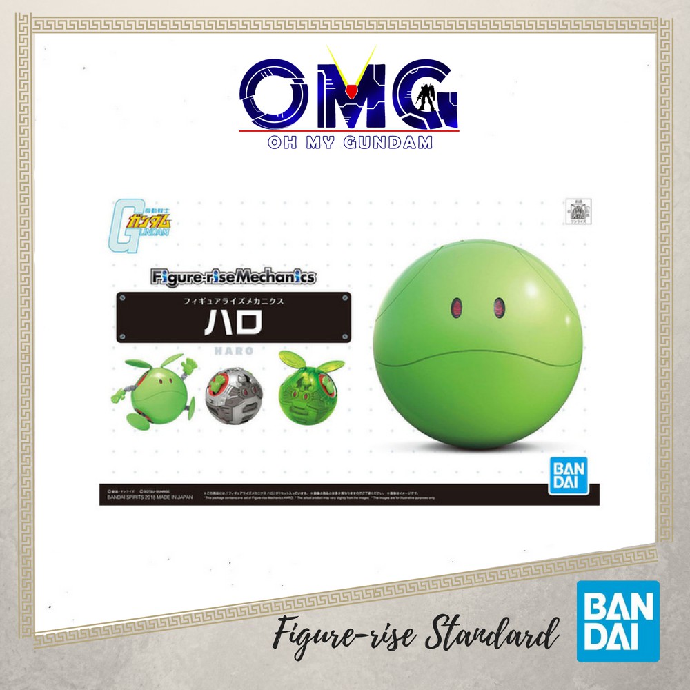 Bandai Figure-rise Mechanics Haro 55583 กันดั้มฟิกเกอร์ Rise Haropla Green Ball HG Green Haro Mechan