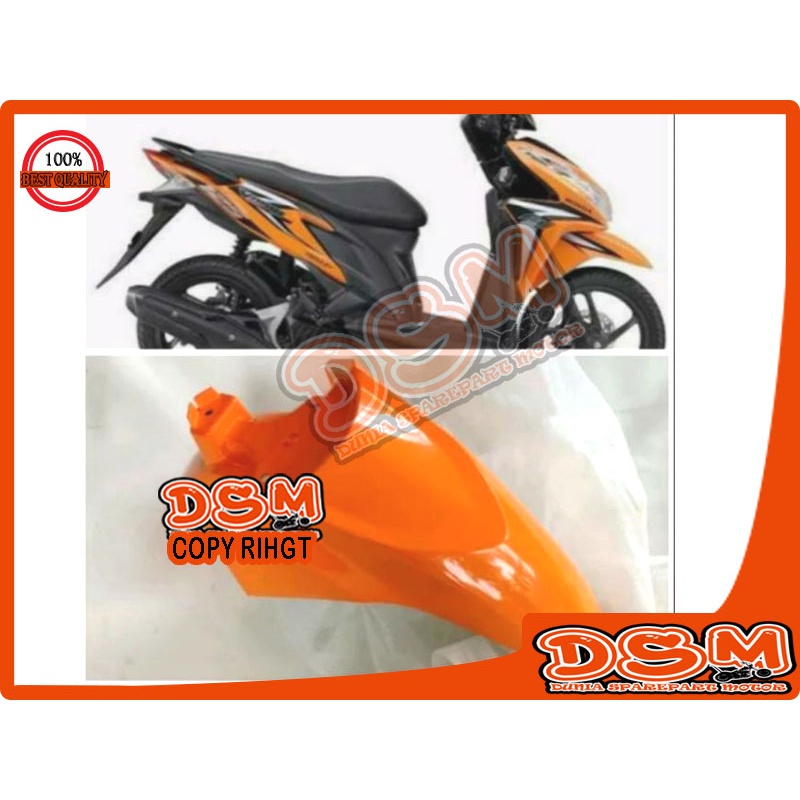 FRONT FENDER HONDA VARIO 125 TEKNO ORN ORANGE / FRONT FENDER HONDA VARIO 125 TEKNO ORN