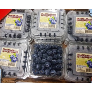 TOP-1บลูเบอรี่นำเข้า Blueberry (USA/NZL/Peru/Chile) (1แพค) ~ลดพิเศษ~ Premium ที่สุดของบลูเบอร์รี่ บลูเบอรี่สด บลูเบอร์รี