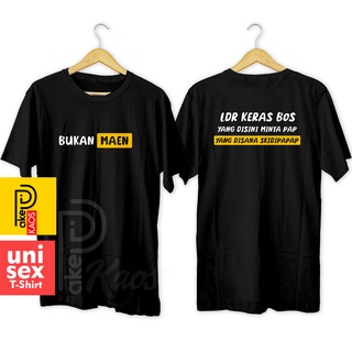 เสื้อผ้าผชเสื้อยืด ผ้าฝ้าย ลาย LDR Hard BOS 30s Distro สําหรับผู้ชาย และผู้หญิงS-5XL