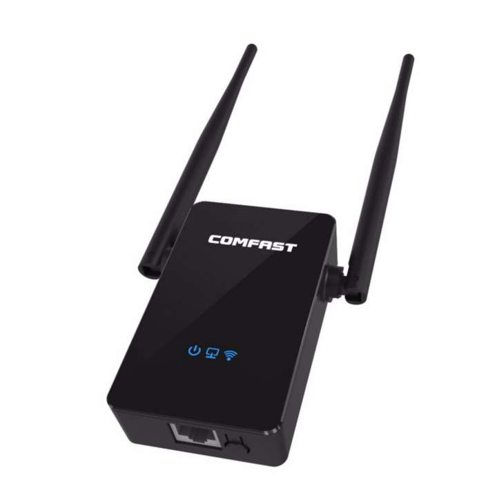 Comfast WR302S 300Mbps WiFi Repeater Wireless N 2.4GHz พร้อม เสาขยายสัญญาณคู่