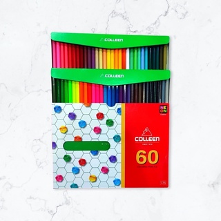 สีไม้คอลลีน 60 แท่ง 60 สี #ดินสอสี #สีไม้