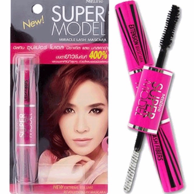 มิสทิน ซุปเปอร์ โมเดล มิราเคิล แลช มาสคาร่า MISTINE SUPER MODEL MIRACLE LASH MASCARA