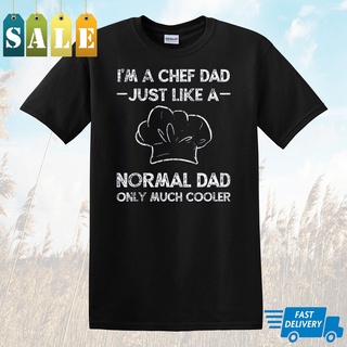 ขายดี เสื้อยืด พิมพ์ลาย Chef Dad Daddy Cook Idea สไตล์คลาสสิก สําหรับวันพ่อ FCpbcc90PObece82S-5XL