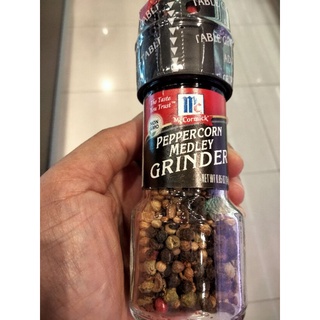 Mccormick Peppercorn Medley Crinder พริกไทย หลากสี แบบขวดฝาบด 24g