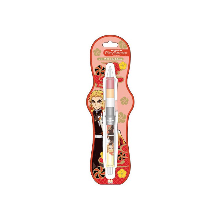 ดินสอกด Dr.Grip แกน 0.5 mm. ลาย Demon Slayer Kyojuro (สีส้ม) / DemonSlayer