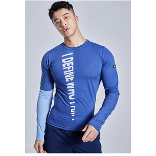 OMG Sports long-sleeved mens color matching printed