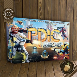 Tiny Epic: Mechs Deluxe KS เกมแนวโปรแกรมมิ่ง บอร์ดเกม