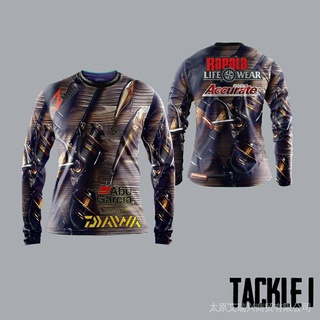 เสื้อกีฬาตกปลา Daiwa Rapala Abu Garcia | เสื้อผ้า ป้องกันรังสียูวี สําหรับตกปลา | เสื้อแขนยาว สําหรับตกปลา | ขนาด XS - 8XL AFVZ