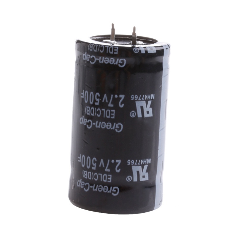 HL 1PC คาปาซิเตอร์ 2 7V 500F 30*60MM Super Capacitor