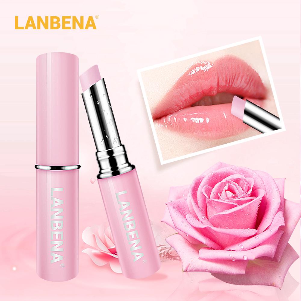 LANBENA โรสมอยส์เจอร์ไรซิ่งลิปบาล์ม