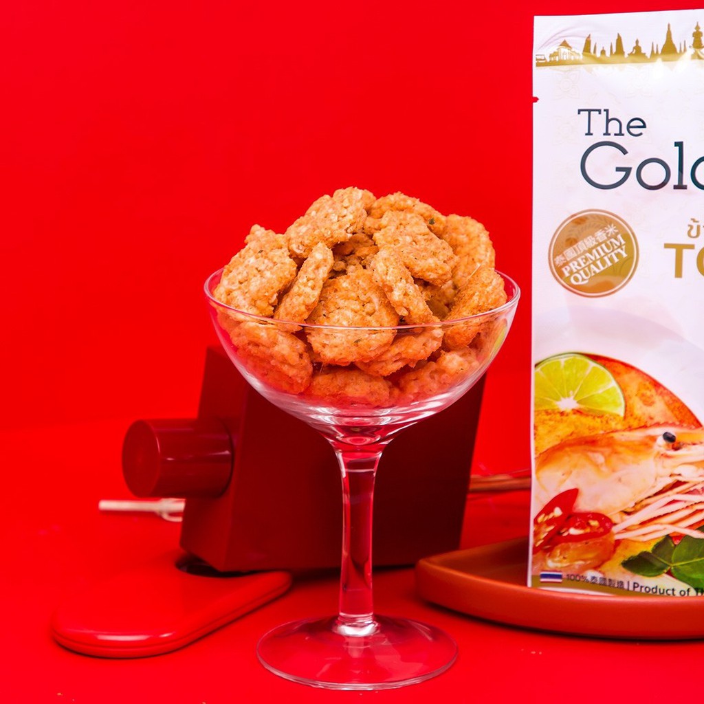 [แพคโปร3] The Goldgreen - ข้าวแต๋นมินิรสต้มยำ TOM YUM MINI RICE COOKIES 40 กรัม - รูปที่ 7