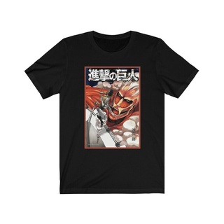 ขายดี เสื้อยืด พิมพ์ลาย Attack on Titan Shingeki no Kyojin Scouts Regiment LEbkeg22KPfegk48 สไตล์คลาสสิก