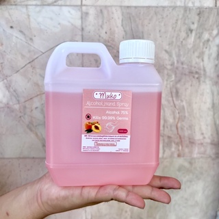 แอลกอฮอล์แกลลอน 1000ml. Muko alcohol hand spray alcohol 75%